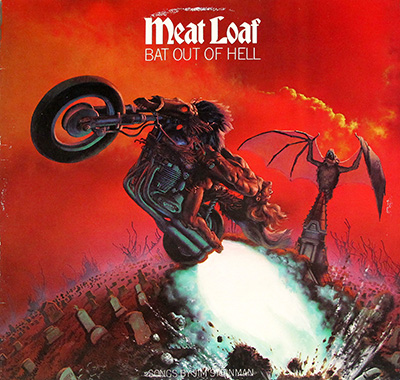 MEAT LOAF - Bat Out Of Hell album front cover vinyl record